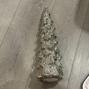 Silver Holiday Tree Decoration